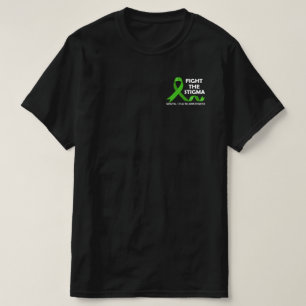 Bekämpa tigmatiseringen av Grönten Ribbon Mental T Shirt