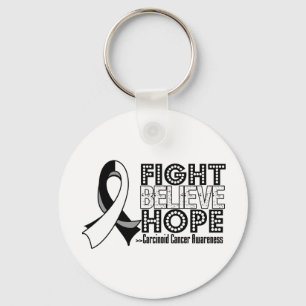 Bekämpa Tro Hopp - Carcinoidcancer Nyckelring