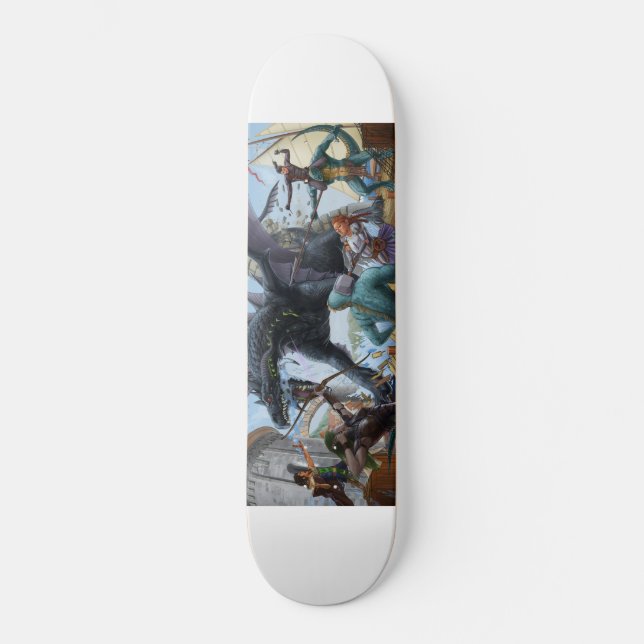 Bekämpning av Black Dragon Skateboard (Framsida)