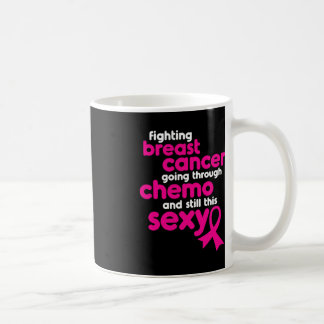 Bekämpning av bröstcancer som passerar genom Chemo Kaffemugg