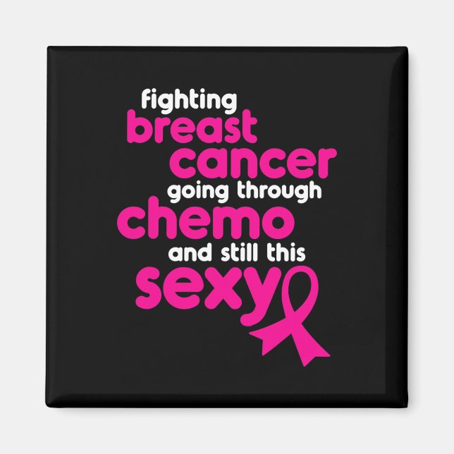 Bekämpning av bröstcancer som passerar genom Chemo Magnet (Framsidan)