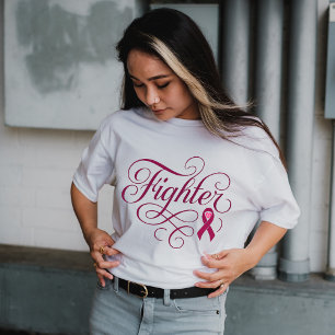 Bekämpning av bröstcancer t shirt