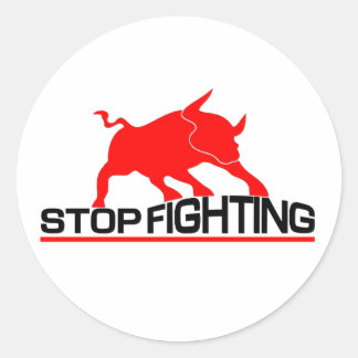 Bekämpning av bullrig runt klistermärke