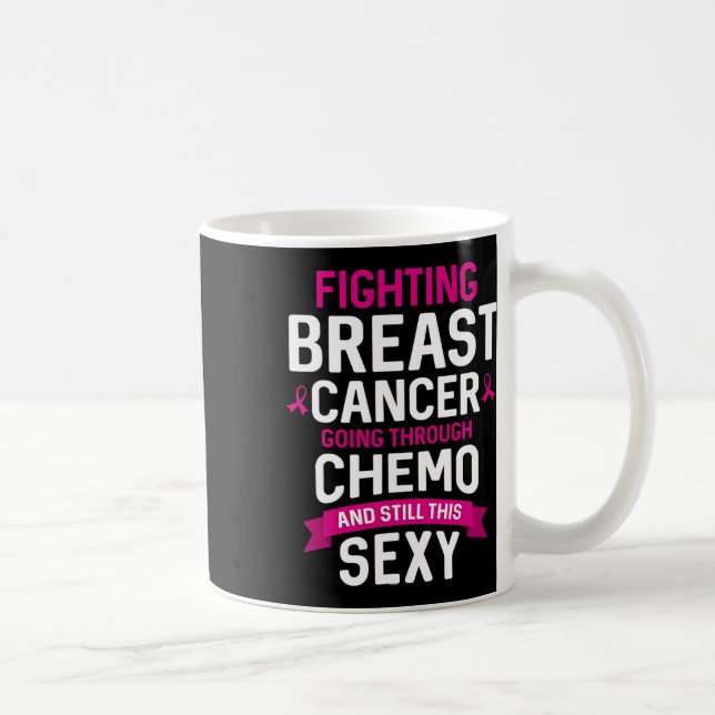 Bekämpning av cancer Chemo Fortfarande Y Cancer Fi Kaffemugg (Höger)