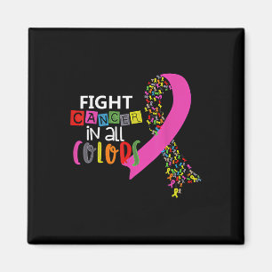 Bekämpning av cancer i hela Färg-problematiken Magnet