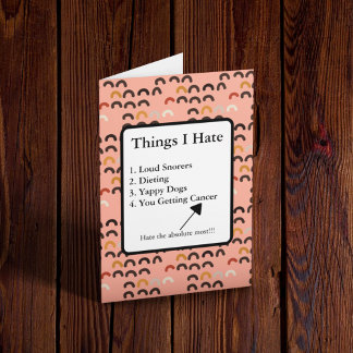 Bekämpning av cancerljus i Humor Kort