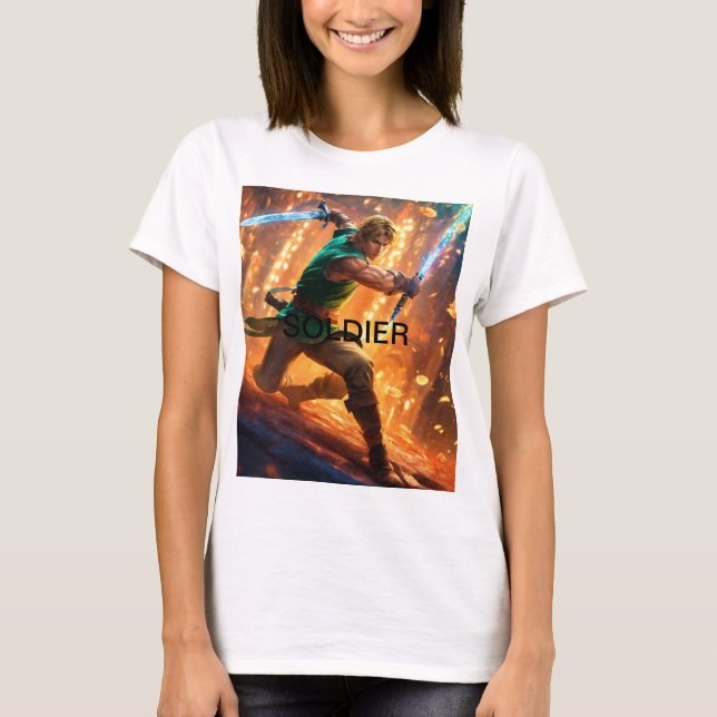 Bekämpning av Chic Kvinnors rättigheter T Shirt (Framsida)