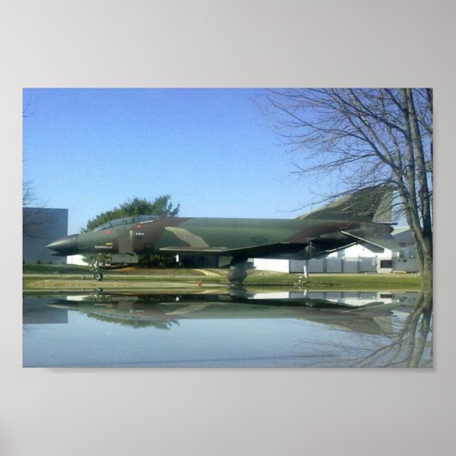 Bekämpning av flygplan (F4-Phantom) Poster (Framsidan)