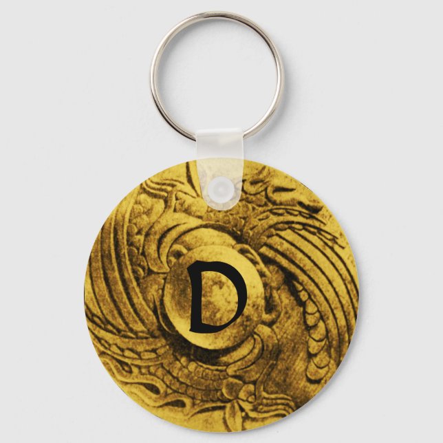 BEKÄMPNING AV GRIFFINS MONOGRAM NYCKELRING (Framsida)