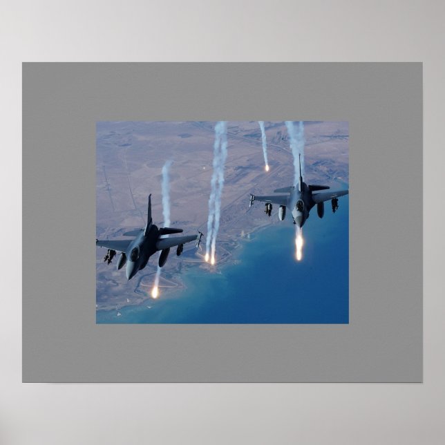 Bekämpning av Jet Poster (Framsidan)