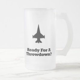 Bekämpning av Jet-Redot för en nedgång Frostat Ölglas