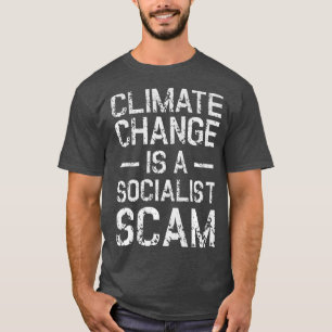 Bekämpning av klimatförändringen mot socialisme t shirt