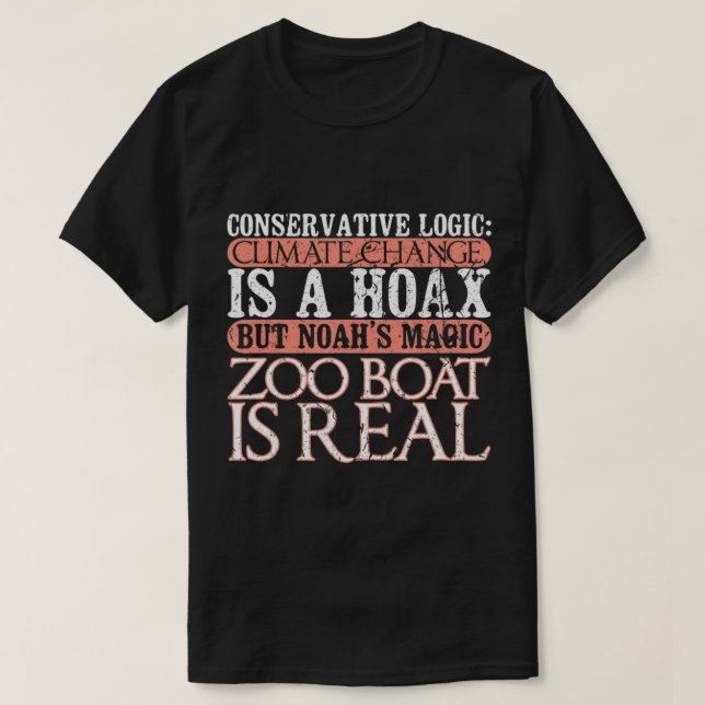 Bekämpning av Konservativ mot religiöst klimat Ch T Shirt (Design framsida)