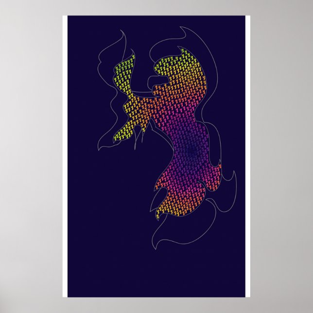 Bekämpning av Lejona Poster (Framsidan)