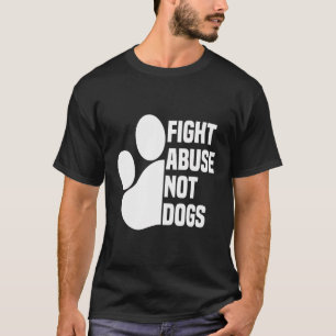 Bekämpning av missbruk Ej Hundar - Ägare av Höger T Shirt