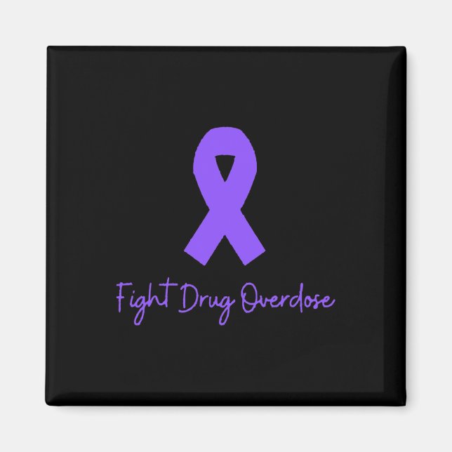 Bekämpning av överdosering Opioid Awareness För ma Magnet (Framsidan)