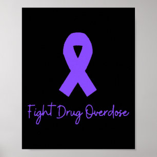 Bekämpning av överdosering Opioid Awareness För ma Poster