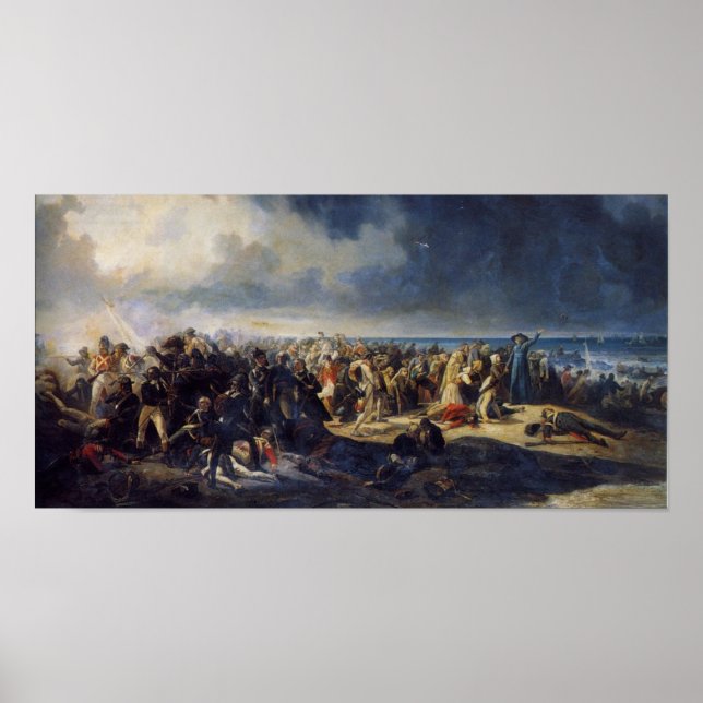 Bekämpning av Quiberon Poster (Framsidan)