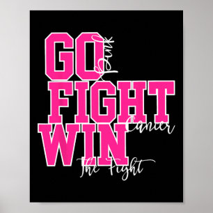 Bekämpning av Rosa Bröstcancer Medvetenhet om canc Poster