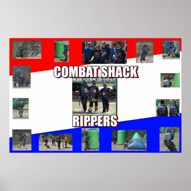 Bekämpning av Shack Rippers Poster (Framsidan)