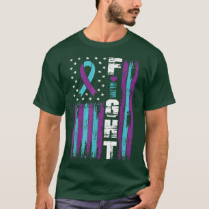 Bekämpning av självmordsförebyggande medvetande Pa T Shirt