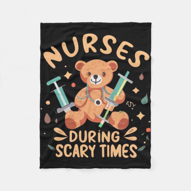 Bekämpning av sjuksköterskans utformning med Nalla Fleecefilt (Framsidan)