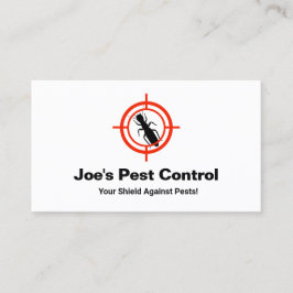 Bekämpning av skadegörare/Insekt-terminator Visitkort