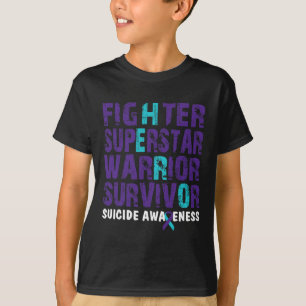 Bekämpning av suicidmedvetenhet om psykisk hälsa t shirt