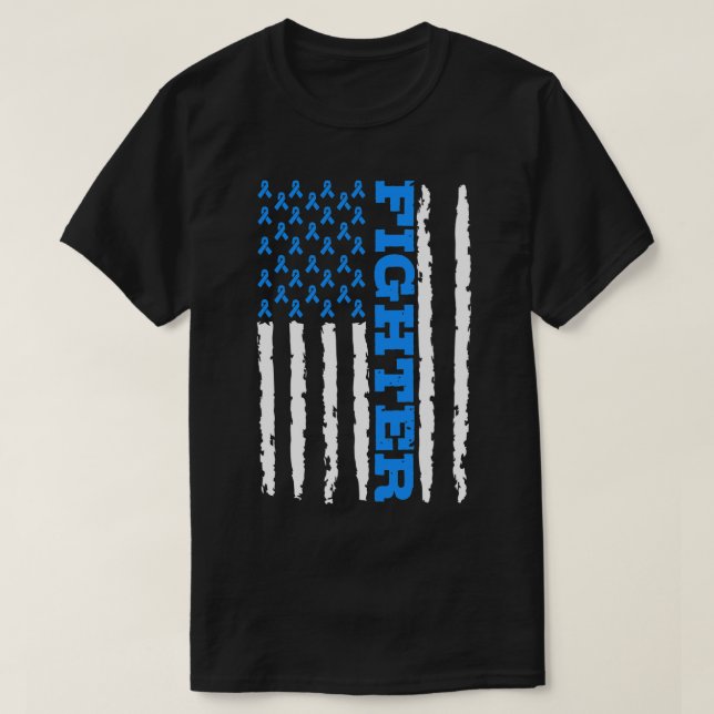 Bekämpning av tuberkulos-komplex-medvetenhet USA F T Shirt (Design framsida)