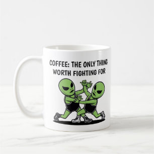 Bekämpning av Utomjordingar Kaffemugg