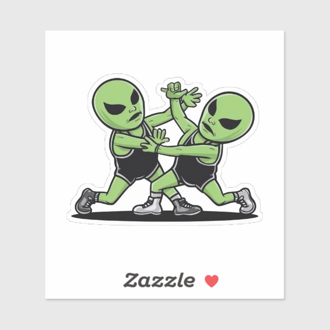 Bekämpning av Utomjordingar Klistermärken (Ark)