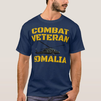 Bekämpning av veteran Mogadishu Somalia Operation  T Shirt