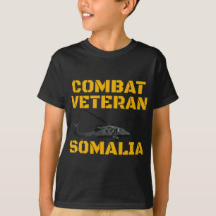Bekämpning av veteran Mogadishu Somalia Operation  T Shirt