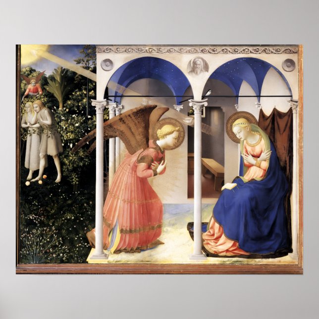 BEKÄNNELSE av Fra Beato Angelico Poster (Framsidan)