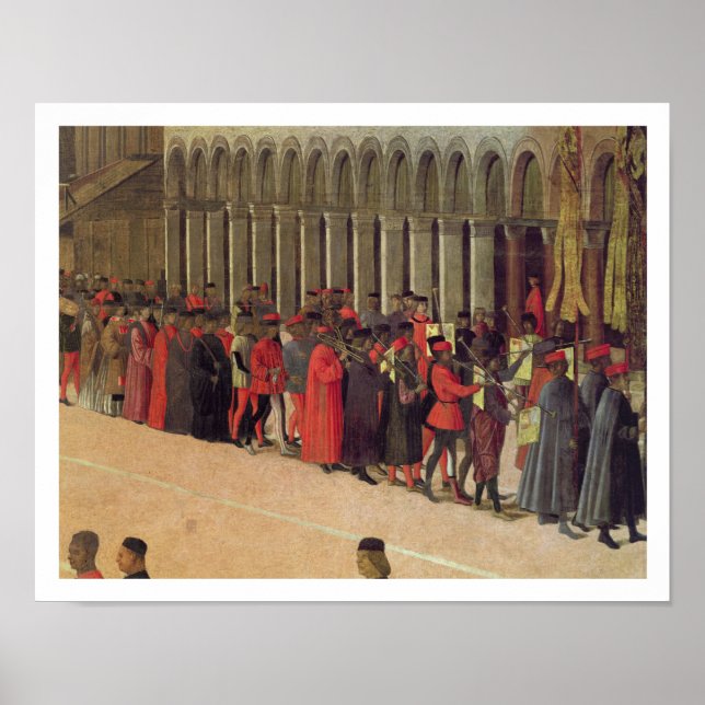 Bekännelse på St. Mark's Square, musiciska detalje Poster (Framsidan)
