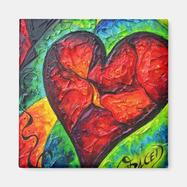 Bekännelser av ett brutet hjärta magnet (Framsidan)