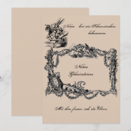 Bekanntgabe zur Geburt – Geburtskarte Inbjudningar