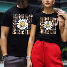 BeKind Shirt, Smile Shirt, Positive Shirt, Trendig