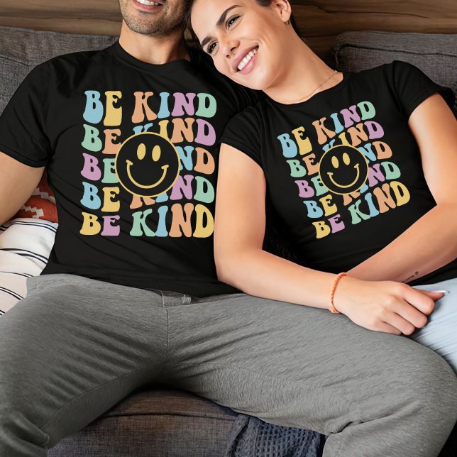 BeKind Shirt, Smile Shirt, Positive Shirt, Trendig T Shirt (Skapare uppladdad)