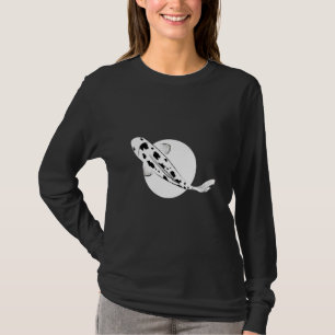 Bekko Koi Fish Brocaded Carp Nishikigoi Pond Amur T Shirt