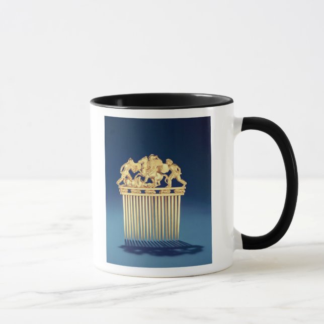 Bekläda av en Scythian hårkam Mugg (Höger)