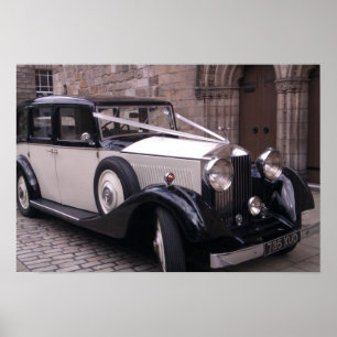 Bekläda beskådar av Rolls Royce 1936 20/25 Poster