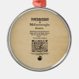 Bekläda biet till en drömQuarto för Midsummer på Julgransprydnad Metall