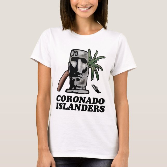 Bekläda den vitHaynes Comfortsoft kvinna öbo Tee Shirt (Framsida)