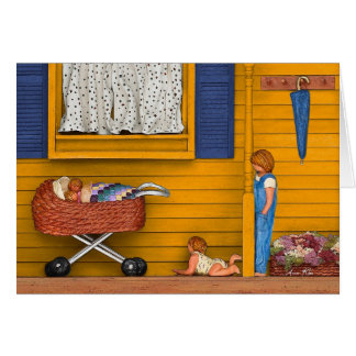 Bekläda farstubron hälsningskort