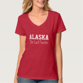 Bekläda för ALASKA beställnings- text Tee