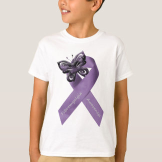 Bekläda för Fibromyalgiafjärilsband Tee