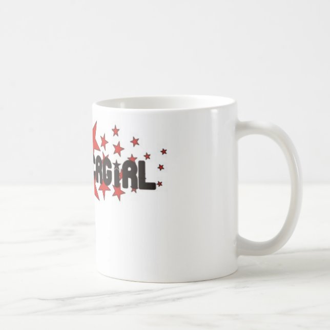 Bekläda för Gixxer flickastjärna Kaffemugg (Höger)
