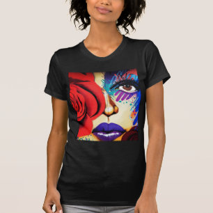 Bekläda för modern konst tee shirt