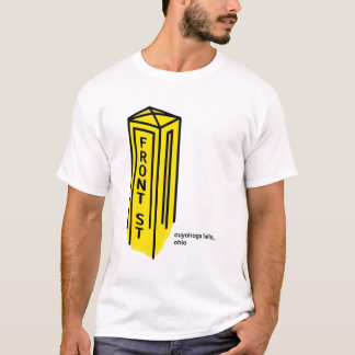 Bekläda gatan - Cuyahoga nedgångar, Ohio S/S T-shirt